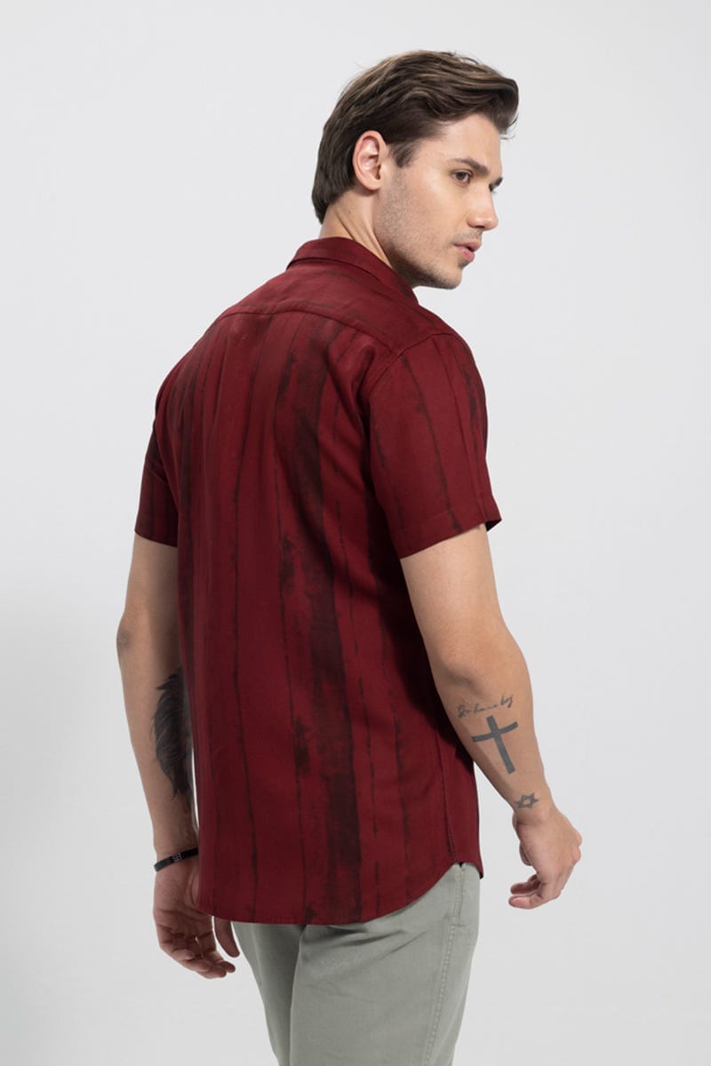 Men's Vertical Stripe Casual Shirt